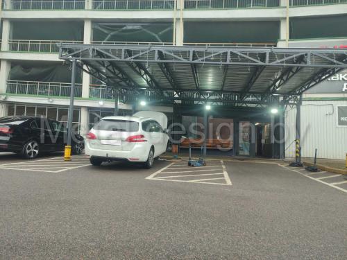 Авто навес для СТО или шиномонтажа